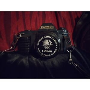 Canon 1984 L.A. Olympics "Official 35mm Camera"+ lot